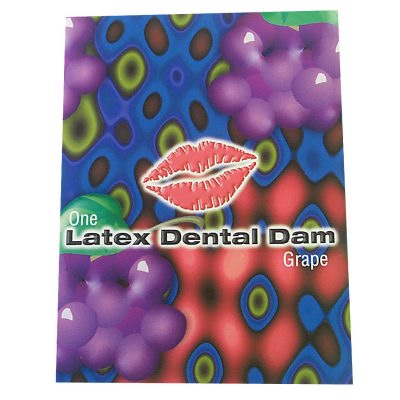 Latex Dental Dams (assorted flavors)