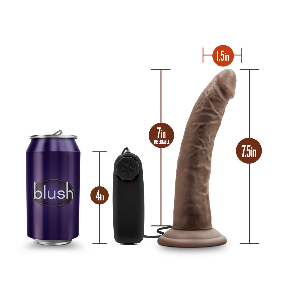 Realistic 7-inch vibrating dildo with adjustable speeds, suction cup base, and waterproof design.

vibrating dildo, 7-inch vibrating cock, realistic vibrating dildo, suction cup vibrator, harness-compatible dildo, waterproof vibrating dildo, adjustable speed vibrator, body-safe PVC dildo, caramel dildo, chocolate dildo, vanilla dildo.