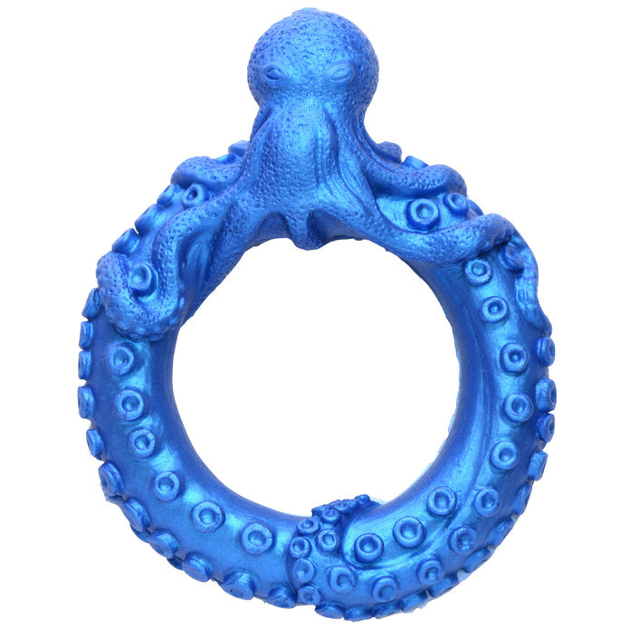 Blue octopus-themed fantasy C-ring made of stretchy silicone for enhanced performance.

fantasy C-ring, aquatic-themed cock ring, octopus cock ring, blue silicone C-ring, body-safe stretchy cock ring, phthalate-free cock ring, aquatic creature roleplay ring, enhanced performance cock ring, tentacle-themed sex toy.

