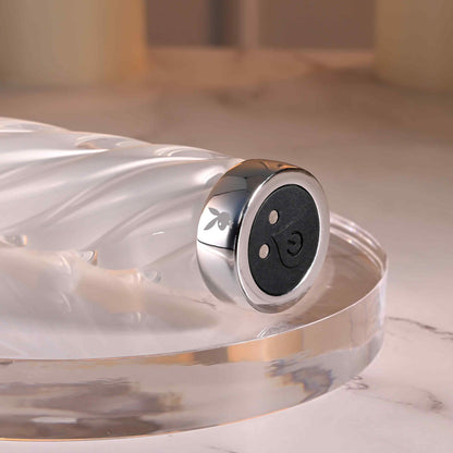 Glass vibrator with a spiral design, 10 vibration speeds, body-safe materials, and temperature play options.

glass vibrator, spiral glass vibrator, body-safe vibrator, temperature play toy, rechargeable glass vibrator, waterproof vibrator, phthalate-free vibrator, borosilicate glass toy, spiral texture vibrator, luxury vibrator