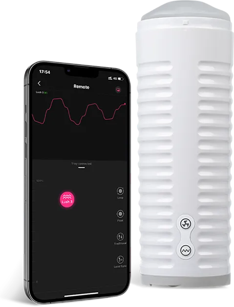 Max 2 male masturbator with dual stimulation, air pump contractions, and vibration, offering app control, toy sync, and VR content integration.

Max 2 male masturbator, Lovense Max 2, high-tech masturbator, VR sync masturbator, dual stimulation male toy, air pump masturbator, app-controlled male toy, long-distance sex toy, realistic sleeve masturbator, customizable vibration male toy.