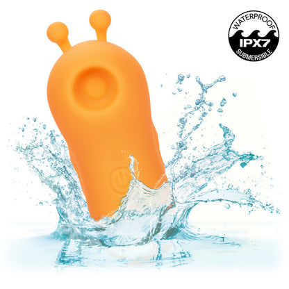 Neon® Vibes The Buzzing Vibe, finger teaser with 10 vibration functions, waterproof silicone design, and rechargeable battery.

finger vibrator, wearable vibe, silicone massager, 10 vibration functions, waterproof vibe, rechargeable finger teaser, travel lock vibrator, IPX7 waterproof vibrator, customizable pleasure toy, orange vibrator