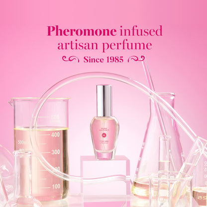 Pure Instinct For Her pheromone-infused perfume, featuring bergamot, tangerine, vanilla, and sandalwood. Clean, cruelty-free, and paraben-free.

Pure Instinct For Her, pheromone perfume, bergamot perfume, vanilla sandalwood scent, paraben-free perfume, cruelty-free fragrance, attract attention perfume, pheromone-infused oil, clean beauty perfume, sensual fragrance for women.