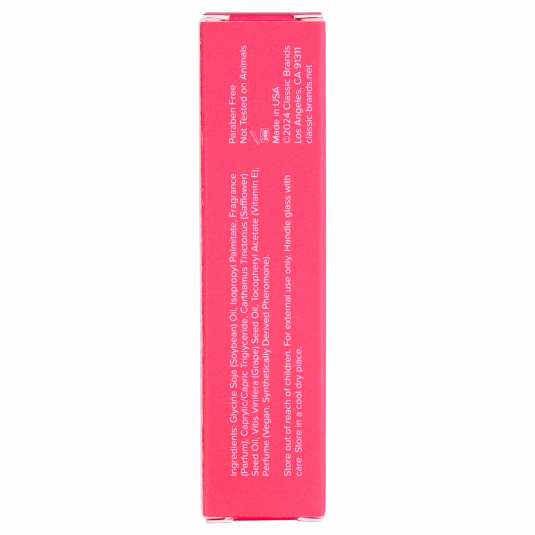 Pheromone-infused roll-on perfume with bergamot, freesia, orchid, jasmine, and soft musk in an elegant, unisex design.

pheromone-infused perfume, floral fragrance, unisex scent, bergamot, freesia, orchid, jasmine, soft musk, roll-on perfume, travel-friendly perfume, day-to-night fragrance, USA-made perfume, romantic scent, unique scent blend, giftable fragrance.