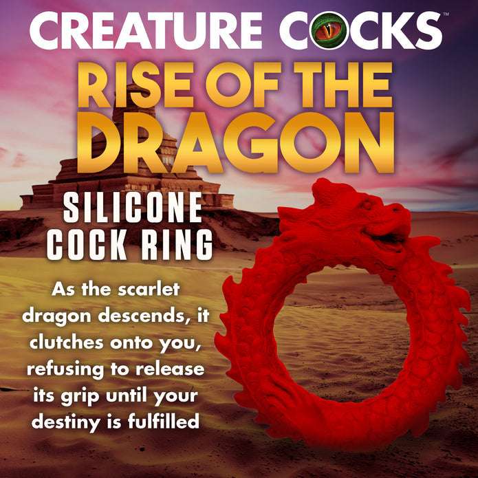 Red dragon silicone C-ring with stretchy, phthalate-free material for enhanced performance.

dragon cock ring, fantasy cock ring, stretchy silicone ring, phthalate-free C-ring, body-safe cock ring, mythical creature cock ring, Chinese dragon cock ring, stamina-enhancing ring, men’s fantasy sex toys, creature cocks accessories.