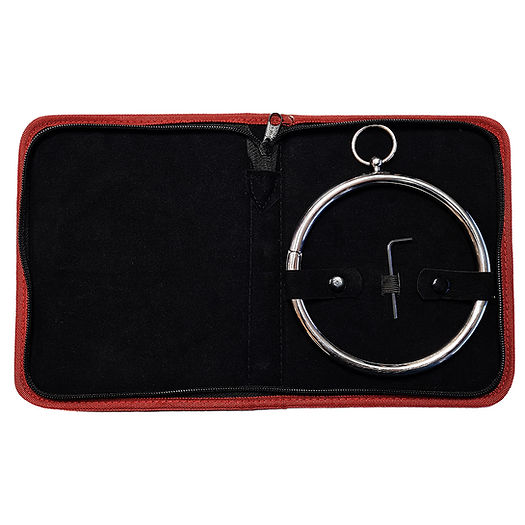 stainless steel polished collar, locking BDSM collar, heavy-duty stainless steel collar, polished BDSM collar, collar with O-ring, leash attachment collar, slim stainless steel collar, allen key collar, 15-16 inch BDSM collar, durable role-play collar, silver BDSM collar, adjustable stainless steel collar, heavy-duty locking collar, collar with leash compatibility, polished stainless steel neck collar, elegant BDSM accessory