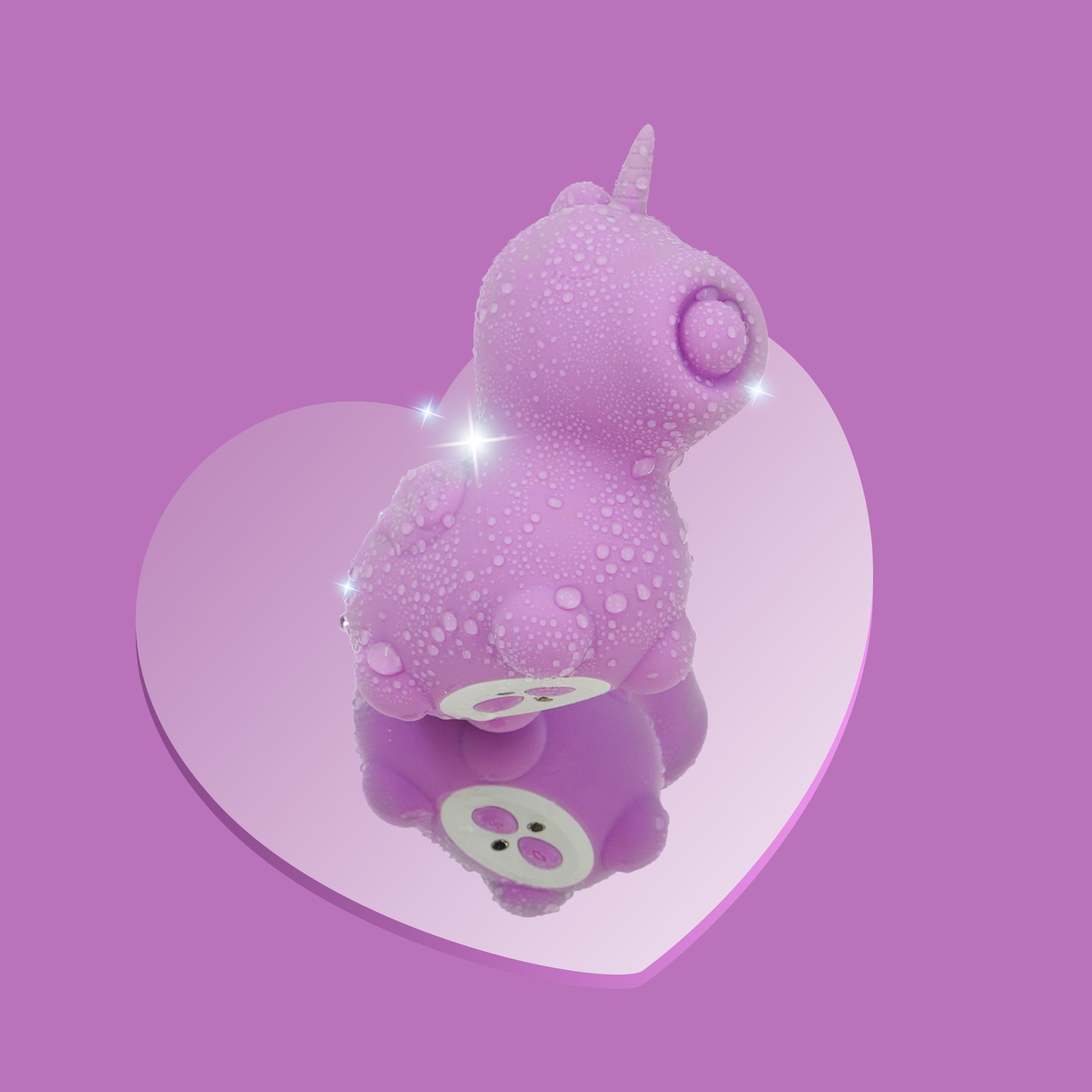 Unihorn Karma Lilac unicorn-themed clitoral vibrator with 20 customizable settings, body-safe silicone, and USB rechargeable, water-resistant design.

unicorn vibrator, Karma Lilac vibrator, Unihorn clitoral massager, magical vibrator, dual motor vibrator, body-safe silicone sex toy, water-resistant vibrator, USB rechargeable massager, women’s vibrator, clit vibrator.