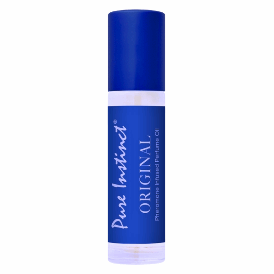 Pure Instinct "Original" pheromone-infused roll-on perfume, featuring mango, mandarin, honey, cinnamon, and white musk. Unisex and cruelty-free.

Pure Instinct Original, pheromone perfume, unisex roll-on fragrance, mango perfume, cinnamon and musk scent, clean beauty perfume, cruelty-free pheromone oil, TikTok viral fragrance, TSA travel-ready perfume, romantic connection scent.