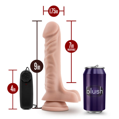 Realistic 9-inch vibrating dildo with adjustable speeds, suction cup base, and harness compatibility.
vibrating dildo, 9-inch vibrating cock, realistic vibrating dildo, suction cup vibrator, harness-compatible dildo, adjustable speed vibrator, body-safe PVC dildo, realistic 9-inch dildo, phthalate-free vibrating dildo, hands-free vibrating dildo.