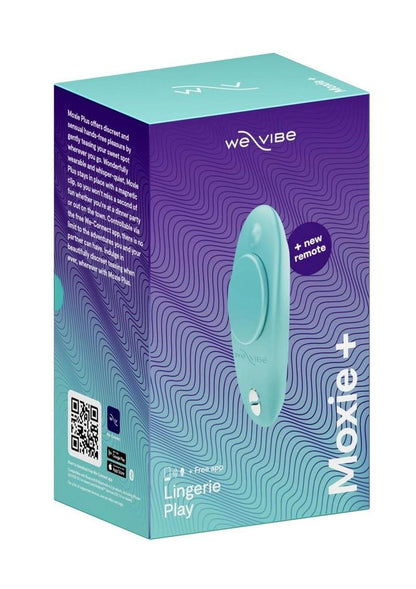 We-Vibe Moxie+ ♥ App-Controlled Panty Vibe with Magnetic Clip