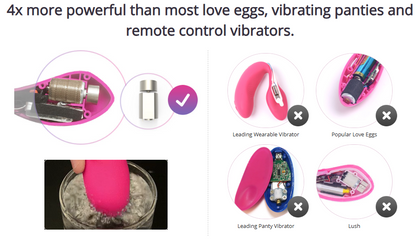 Lovense Lush 2 App Compatible Silicone Bullet - Pink 
Lush 2 bullet vibrator with optimized Bluetooth, powerful vibrations, and discreet design, featuring Lovense app control for solo, public, and long-distance play. 
Lush 2 bullet vibrator, Lovense Lush 2, remote-controlled vibrator, Bluetooth vibrator, wearable vibrator, discreet public vibrator, powerful love egg, waterproof vibrator, long-distance play toy, customizable app-controlled vibrator.
