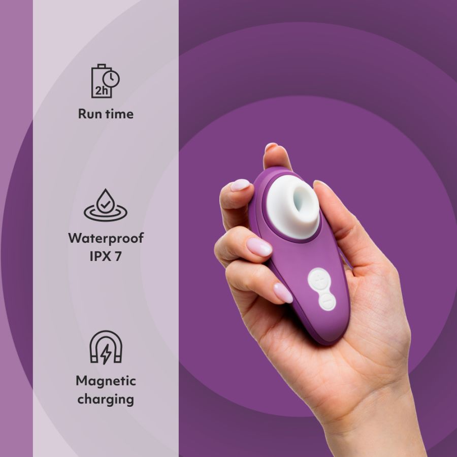 Womanizer Liberty 2 ♥  Silicone + Pleasure Air Technology™ + Travel Friendly