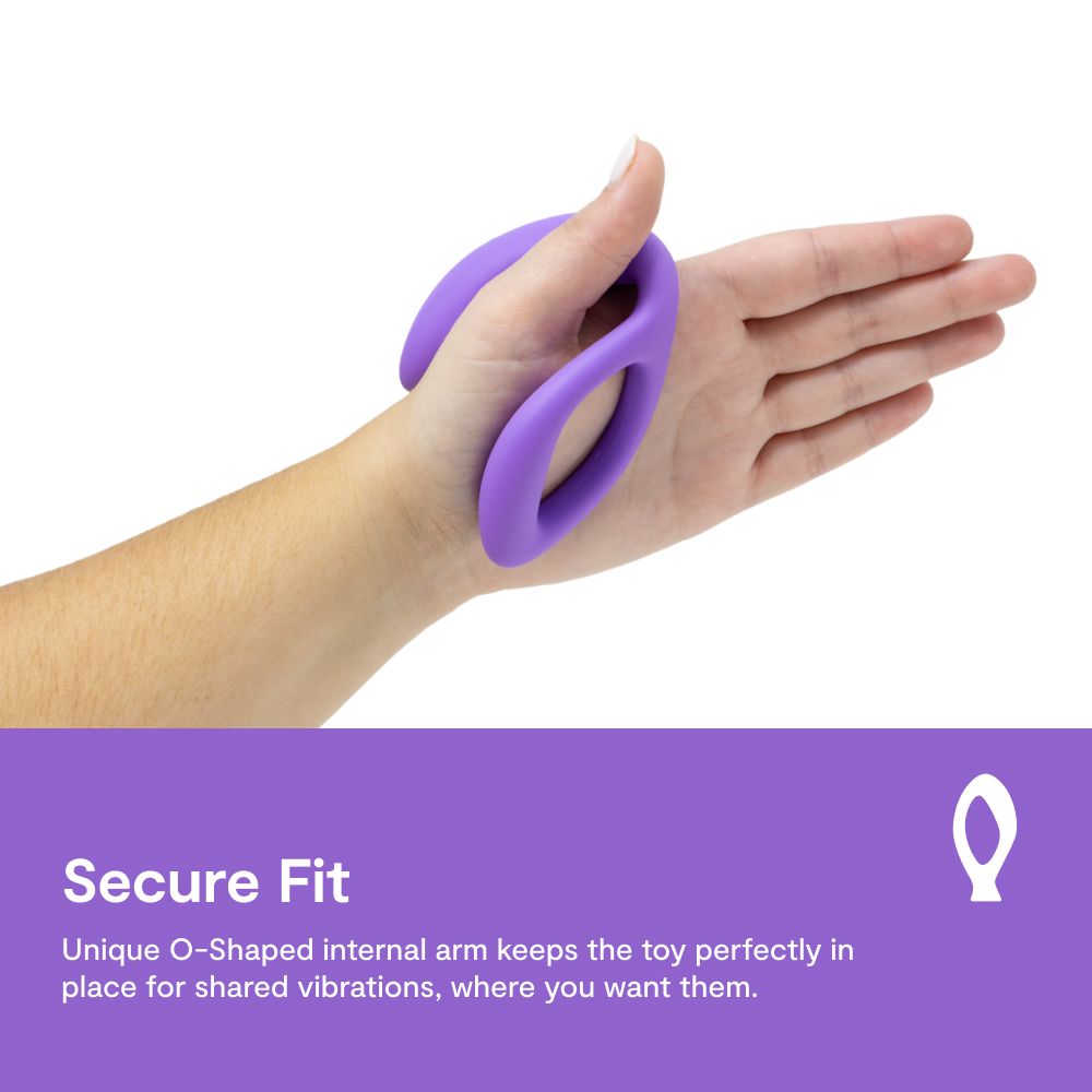 We-Vibe Sync O Rechargeable Silicone Couples Vibrator with Remote Control - Purple
We-Vibe Sync O Couples Vibrator with app and remote control, dual stimulation for G-spot and clitoris, 10 speeds, waterproof, rechargeable, body-safe silicone.
We-Vibe Sync O, couples vibrator, wearable vibrator, app-controlled vibrator, G-spot and clitoral stimulator, dual stimulation vibrator, waterproof sex toy, rechargeable vibrator, remote control vibrator, body-safe silicone vibrator.
