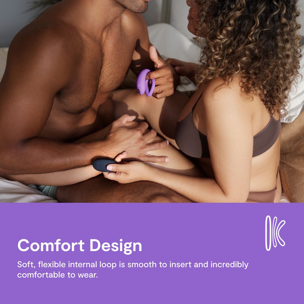 We-Vibe Sync O Rechargeable Silicone Couples Vibrator with Remote Control - Purple
We-Vibe Sync O Couples Vibrator with app and remote control, dual stimulation for G-spot and clitoris, 10 speeds, waterproof, rechargeable, body-safe silicone.
We-Vibe Sync O, couples vibrator, wearable vibrator, app-controlled vibrator, G-spot and clitoral stimulator, dual stimulation vibrator, waterproof sex toy, rechargeable vibrator, remote control vibrator, body-safe silicone vibrator.