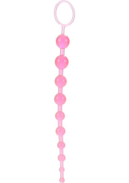 X 10 Anal Beads - Pink