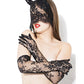 Lace Cat Mask and Glove Set