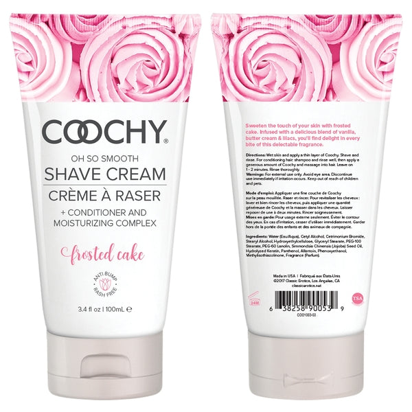 Coochy Shave Cream: Frosted Cake