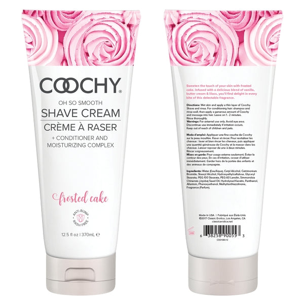 Coochy Shave Cream: Frosted Cake