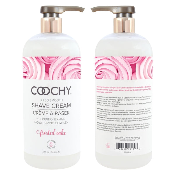 Coochy Shave Cream: Frosted Cake