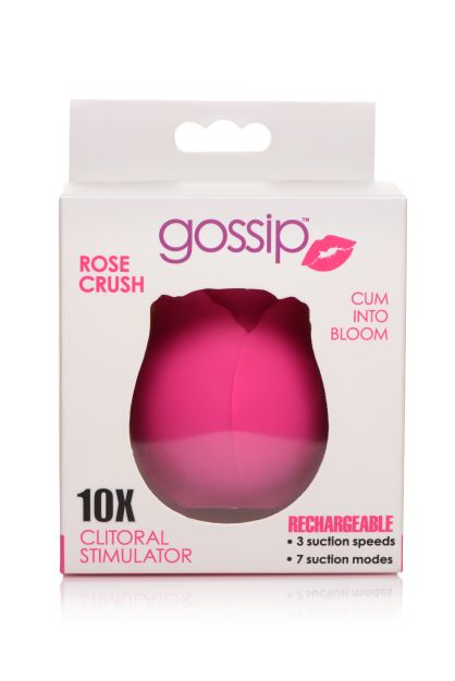Gossip Rose 10x Silicone Clit Suction Stimulator | nipple clit suction
