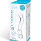 6" Gläs: Curved G-Spot Glass Dildo